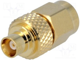 MCX/F-SMA/M, Адаптер, MCX "мама", SMA "папа"