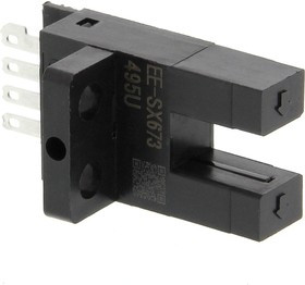 EE-SX673, Optical Switches, Transmissive, Phototransistor Output TRNS LIGHT-ON/DRK-ON