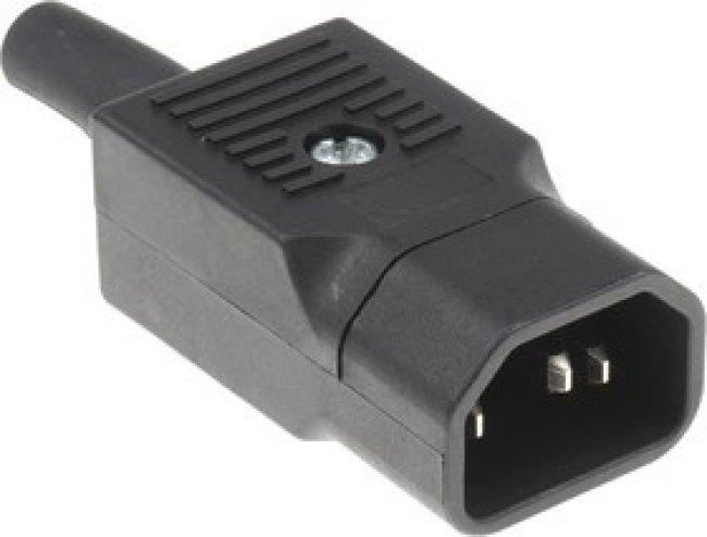 PX0686, C14 Cable Mount IEC Connector Male, 10A, 250 V PX0686, C14 Cable Mount IEC Connector Male, 10A, 250 V