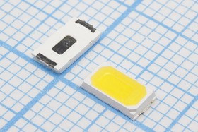 Светодиод SMD05730, белый нейтральный, 50 Lm, Угол обзора °: 120, темп. 3700~5000K; №4623 n СД SMD05730\белн\ 50лм\120\жел мат\5730NWC