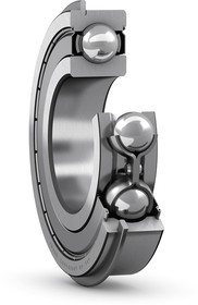 6202-2ZNR Single Row Deep Groove Ball Bearing- Both Sides Shielded 15mm I.D, 35mm O.D