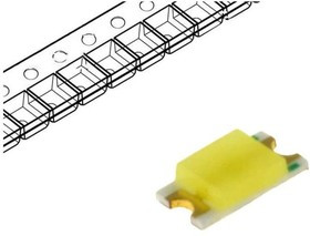 WW-WIS150TS-G, Светодиод, SMD, 1206, белый, 500-845мкд, 120°, 20мА, 2,8-3,6В