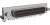747846-6, D-Sub Standard Connectors RECP FRNT MTL SHL 25