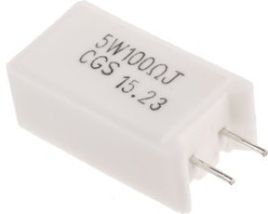 SQMW5100RJ, 100 Wire Wound Resistor 5W ±5% SQMW5100RJ SQMW5100RJ, 100 Wire Wound Resistor 5W ±5% SQMW5100RJ