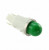 1090QA5-28V, Panel Mount Indicator Lamps GREEN DIFFUSED 1/2" MOUNTING HOLE