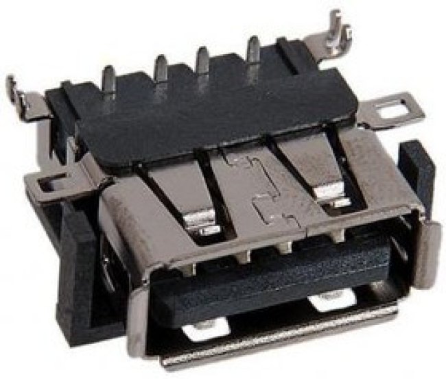 (USB-041) разъем USB на плату