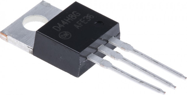 D44H8G, Bipolar Transistors - BJT 10A 60V 50W NPN D44H8G, Bipolar Transistors - BJT 10A 60V 50W NPN