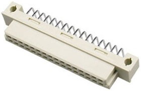 25050-32F1123-PB, DIN41612 розетка угл. 90 16 x 2 ряда AB 32 контакта