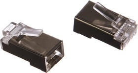 Вилка Cablexpert RJ-45 (8P8C) PLUG5SP/10 универсальная кат.5e, (10 шт)