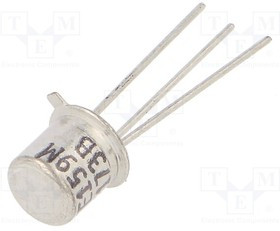 NTE159M, Транзистор: PNP, биполярный, 60В, 0,6А, 1,8Вт, TO18