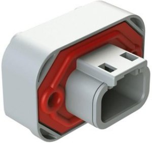 ATM15-3P-BM04, Automotive Connectors Str Flng Mnt PCB Rcp 3POS Gry Tin Cont ATM15-3P-BM04, Automotive Connectors Str Flng Mnt PCB Rcp 3POS Gry Tin Cont