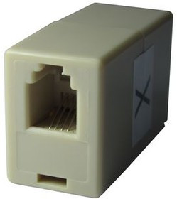 RND 205-01525, Modular Adapter, Cross-Over, RJ10 Socket - RJ10 Socket
