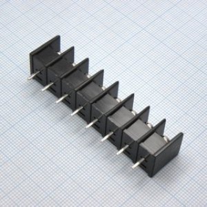 DG25C-B-08P-13-00A(H), (DG25C-B-08P-13-00ZH), Барьерный клеммный блок на 8 контактов. Серия DG25C-B