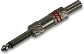 PSG03211, Телефонный аудио разъем, Штекер, 6.35 мм