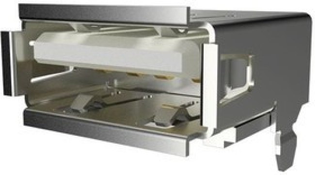 87583-0010BHLF, USB Connectors Type A, Receptacle Standard, SMT
