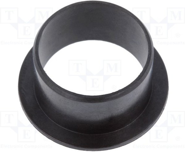 XFM-1820-12, Опорная втулка, Верс с юбкой, Внешн.диам 20мм, L 12мм, черный XFM-1820-12, Опорная втулка, Верс с юбкой, Внешн.диам 20мм, L 12мм, черный