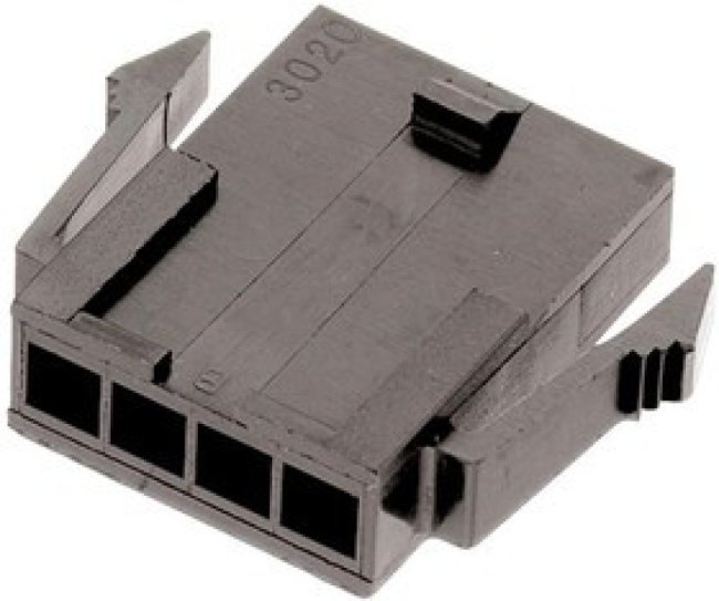 66200511822, CONNECTOR HOUSING, PLUG, 5POS, 3MM