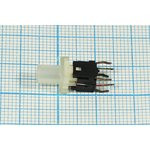 Тактовая кнопка, 7.5x 7.5x16, алгоритм работы NO, IL2Вкрасный, контакты 6P, PB6144L-1