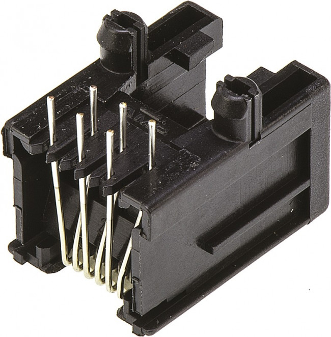 1-1705950-1, 1-1705950 Series Female RJ25 Connector, Through Hole, Cat3, UTP Shield