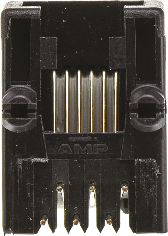 1-1705950-1, 1-1705950 Series Female RJ25 Connector, Through Hole, Cat3, UTP Shield