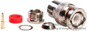 031-212-RFX, RF/COAXIAL BNC PLUG STR 50 OHM CLAMP/SLDR