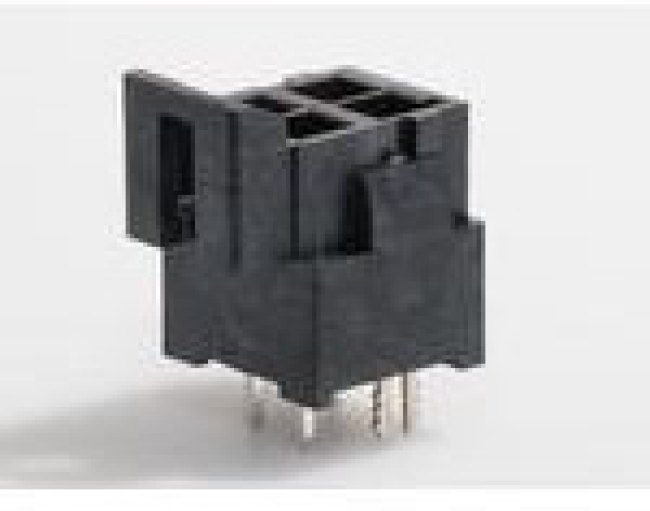 172299-1104, Headers &amp; Wire Housings ULTRAFIT 3.5MM 4CKT HDR VT D/R F BLK TIN