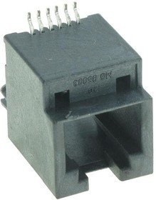 95503-6671, Modular Connectors / Ethernet Connectors VERT SMT 6/6 RJ11