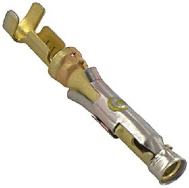 66399-3, Type III+ Series Female Crimp Terminal, 24AWG Min, 20AWG Max 66399-3, Type III+ Series Female Crimp Terminal, 24AWG Min, 20AWG Max