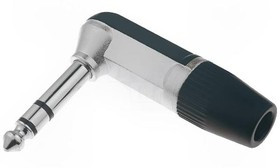 FM1098, Вилка, Jack 6,3мм, "папа", stereo, Кол-во полюс: 3, угловой 90° FM1098, Вилка, Jack 6,3мм, "папа", stereo, Кол-во полюс: 3, угловой 90°