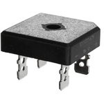 GBPC25005-E4/51, Мостовой выпрямитель, 1 Фаза, 50 В, 25 А, Модуль, 1.1 В, 4 вывод(-ов)