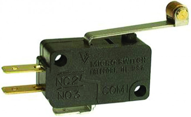 V7-2B17D8-207, Switch Snap Action N.O./N.C. SPDT Roller Lever 11A 277VAC 250VDC 248.57VA 0.44N Screw Mount Quick Connect V7-2B17D8-207, Switch Snap Action N.O./N.C. SPDT Roller Lever 11A 277VAC 250VDC 248.57VA 0.44N Screw Mount Quick Connect