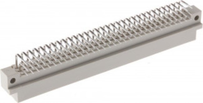 09031966951, Harting 96 Way 2.54mm Pitch, Type C Class C2, 3 Row, Right Angle DIN 41612 Connector, Plug 09031966951, Harting 96 Way 2.54mm Pitch, Type C Class C2, 3 Row, Right Angle DIN 41612 Connector, Plug