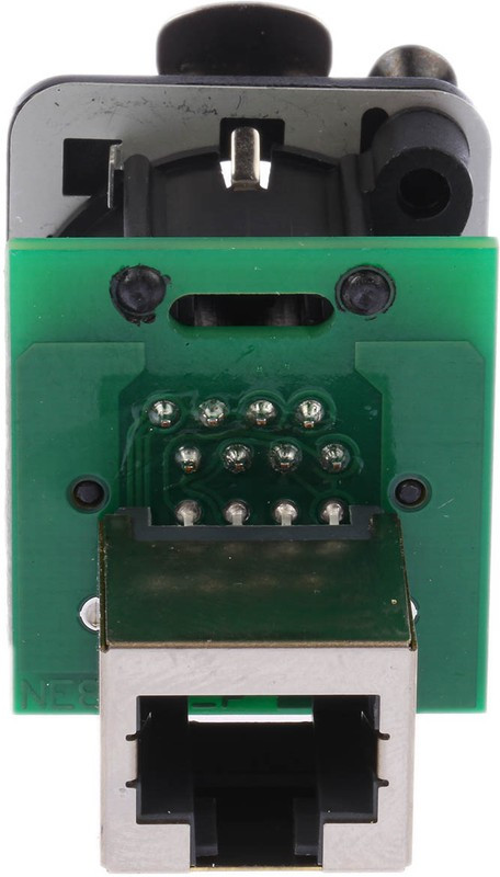 Neutrik NE8FDP-B панельный двухсторонний разъем RJ45 черненый корпус Neutrik NE8FDP-B панельный двухсторонний разъем RJ45 черненый корпус