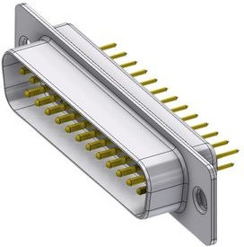 DT25PY/2, D-Sub plug, Plug, DB-25, Radial Leads