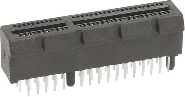 10018783-11111TLF, Торцевой разъем, PCI, Dual Side, 1.57 мм, 64 Контактов, Монтаж в Сквозное Отверстие, Straight