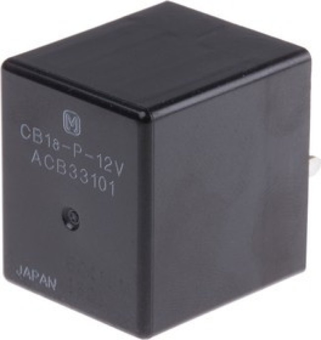 CB1A-P-12V, PCB Mount Automotive Relay, 12V dc Coil Voltage, 40A Switching Current, SPST CB1A-P-12V, PCB Mount Automotive Relay, 12V dc Coil Voltage, 40A Switching Current, SPST