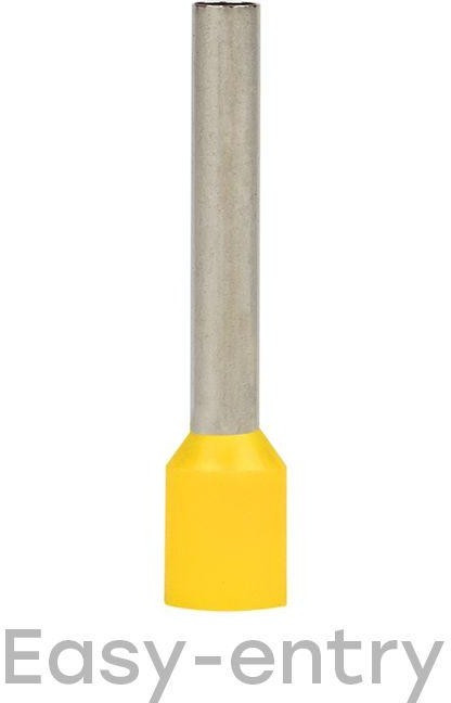 Наконечник штыревой втулочный изол. НШвИ 6.0-24 (уп.50шт) PROxima EKF nhvi-6.0-24