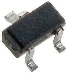 BC847BT-7-F, Транзистор: NPN, биполярный, 45В, 0,1А, 150мВт, SOT523