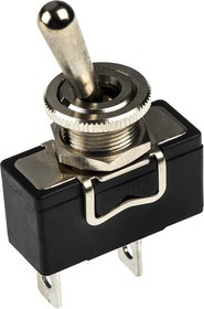 X12CP, Toggle Switch, Panel Mount, On-Off, SPST, Tab Terminal X12CP, Toggle Switch, Panel Mount, On-Off, SPST, Tab Terminal