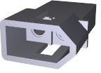 770069-1, PLUG AND SOCKET CONNECTOR HOUSING