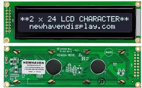 NHD-0224WH-ATDI-JT#, LCD Character Display Modules &amp; Accessories FSTN (-) Transm 118.0 x 36.0