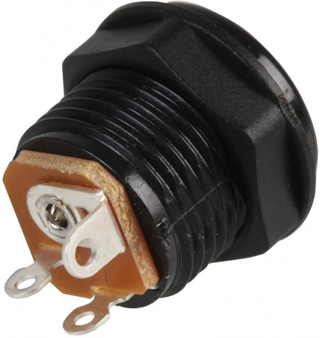 PPW01004, Разъем Питания DC, Гнездо, 500 мА, 2.1 мм, Монтаж в Панель, Пайка