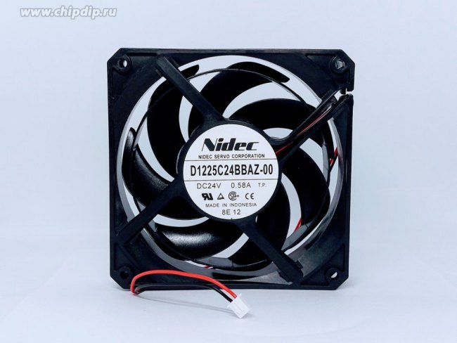 Вентилятор SERVO D1225C24BBAZ-00 120x25 24V 0.58A 4pin стандарт