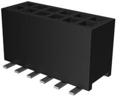 20021321-00012C4LF, PCB Receptacle, Плата - к - плате, 1.27 мм, 2 ряд(-ов), 12 контакт(-ов), Surface Mount Straight