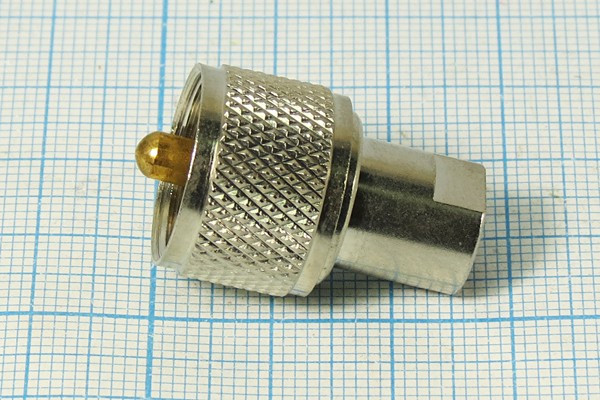 Разъем FME вилка - разъем UHF вилка