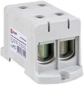 Клемма силовая вводная двойная КСВ 35-150кв.мм сер. PROxima EKF kvs2-35-150-grey