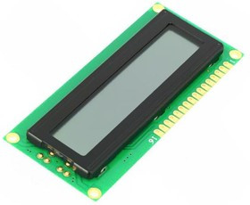 DEM 16101TGH, Дисплей ЖКД, алфавитно-цифровой, STN Positive, 16x1, 80x36x9мм