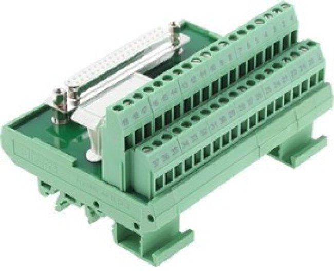 2281212, FLKM-D37 SUB/B Series 37-Contact Female Interface Module, D-sub Connector, DIN Rail Mount, 2.5A 2281212, FLKM-D37 SUB/B Series 37-Contact Female Interface Module, D-sub Connector, DIN Rail Mount, 2.5A