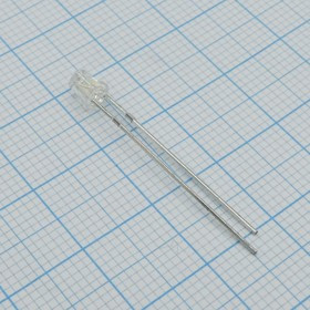 FYL-3034SUYC1E, 3мм Желтый, прозрачный 500mcd 110° / FYL-3034SUYC1E