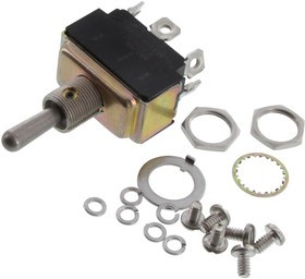 8832K6, SWITCH, TOGGLE, DPDT, 18A, 115V